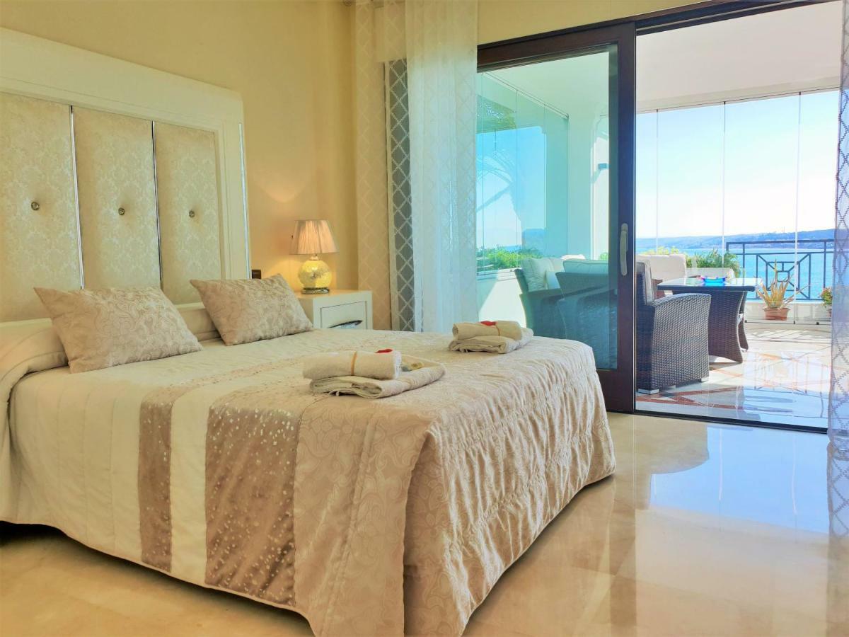 Luxury Apartment Frontal To The Sea In Estepona Doncella Beach 外观 照片