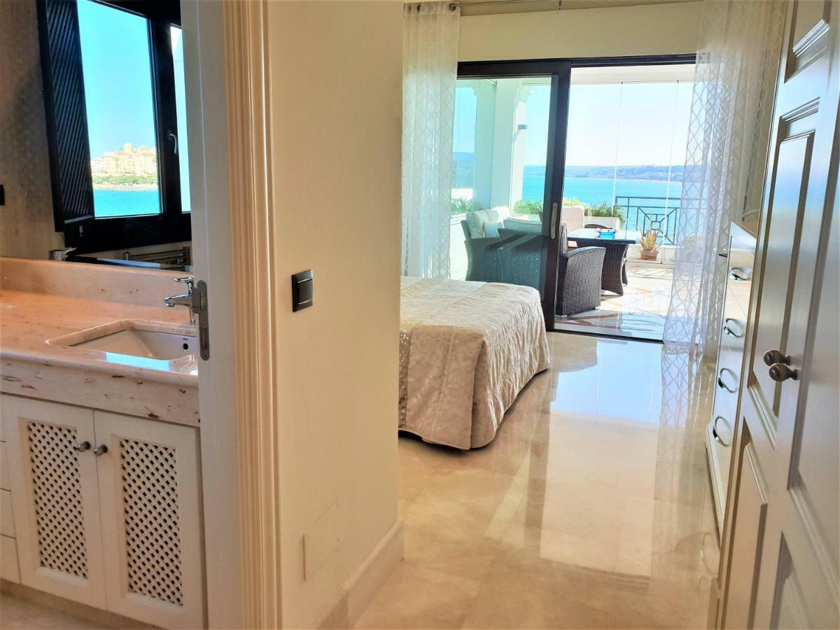 Luxury Apartment Frontal To The Sea In Estepona Doncella Beach 外观 照片